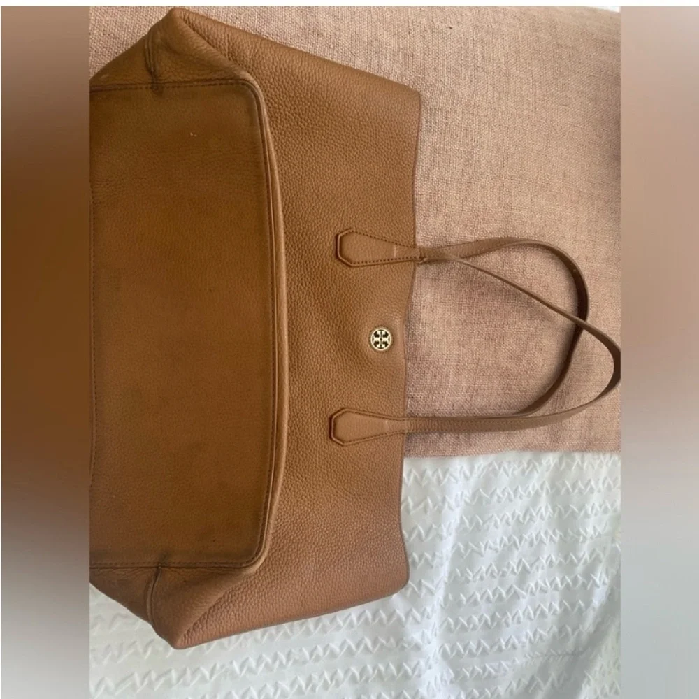 Brown Leather Tote Bag
